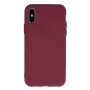 iLike iPhone 11 Custodia in silicone bordeaux - Custodia posteriore ammortizzante con interno in microfibra