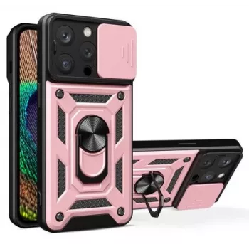 iLike iPhone 14 Pro Max Armor Camshield cover rosa