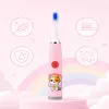 iLike Kids W3 spazzolino elettrico (a batteria) +3 testine rosa