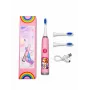 iLike Kids W3 spazzolino elettrico (a batteria) +3 testine rosa