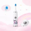 iLike Kids W3 spazzolino elettrico (a batteria) +3 testine bianco
