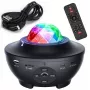 iLike Proiettore stellare LED con 21 effetti nero