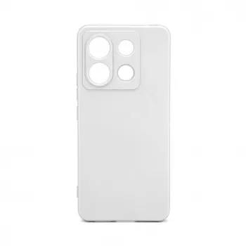 iLike Custodia Nano in silicone per Xiaomi Poco X6, argento