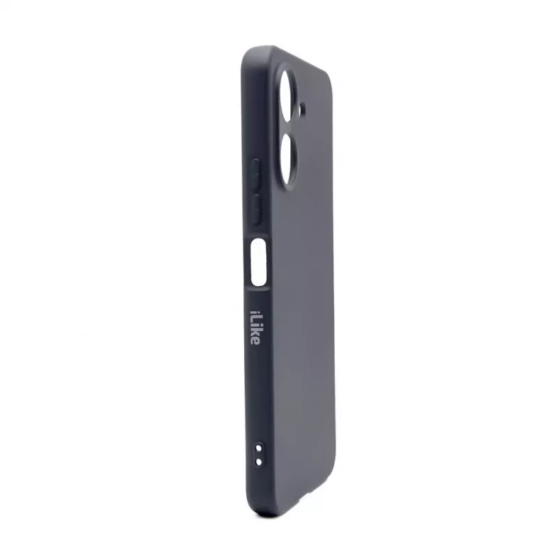 iLike Custodia in Silicone Nano per Xiaomi Redmi 13C 4G / Poco C65, Blu Mezzanotte