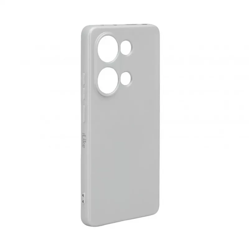 iLike Custodia in silicone Nano per Xiaomi Redmi Note 13 Pro 4G / Poco M6 Pro - Argento
