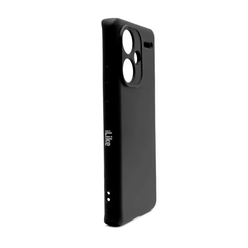 iLike custodia in silicone nano per Xiaomi Redmi Note 13 Pro Plus 5G - nera