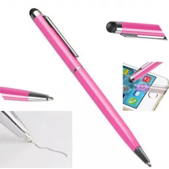 iLike PN1 Universale 2-in-1 Stilo touch capacitivo con penna a sfera per smartphone e tablet - Rosa