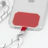 iLike Impugnatura universale rimovibile per telefono per cinghie, Rosso