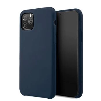 iLike Custodia Silicone Lite per Samsung Galaxy A12 / M12 - blu navy