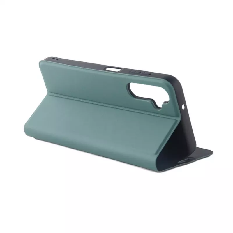 iLike Samsung Galaxy A14 5G custodia a libro slim verde scuro