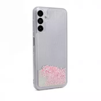 iLike Samsung Galaxy A14 5G Custodia in silicone Water Glitter rosa