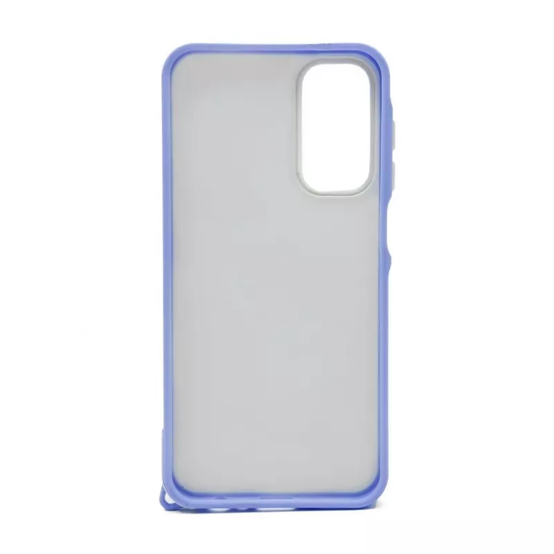 iLike Samsung Galaxy A15 Cover in resina cartoon viola bianco