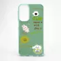 iLike Samsung Galaxy A15 Cover in resina cartoon verde chiaro