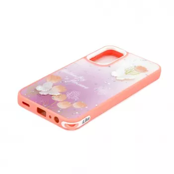 iLike Samsung Galaxy A15 Epoxy Cartoon Cover rosa chiaro