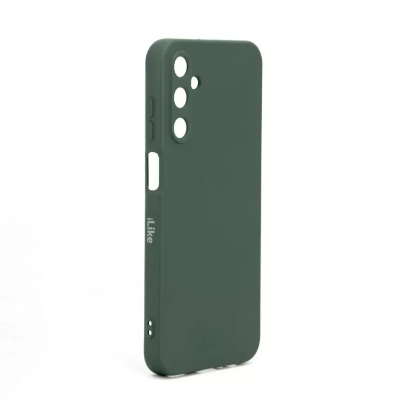Custodia in silicone nano iLike per Samsung Galaxy A15 verde foresta