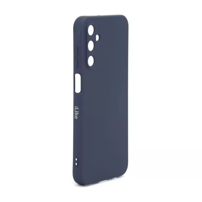 iLike Samsung Galaxy A15 custodia in silicone nano blu notte