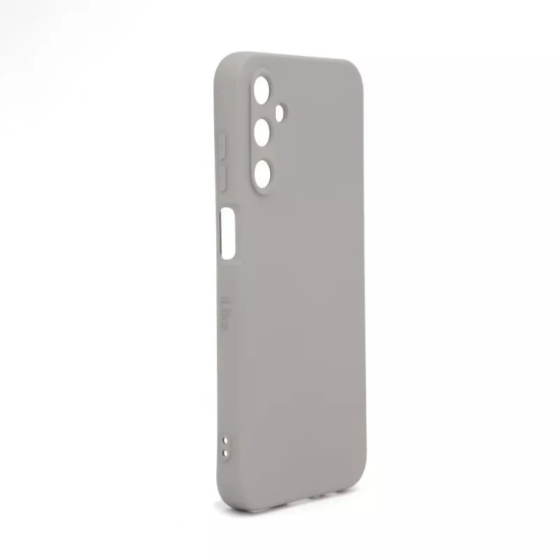 Custodia in silicone nano iLike per Samsung Galaxy A15 argento