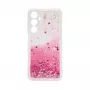iLike Samsung Galaxy A15 Custodia in silicone Water Glitter rosa