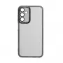 iLike Samsung Galaxy A15 Custodia trasparente e protezione fotocamera nera