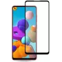 iLike Samsung Galaxy A21s 2.5D vetro temperato full glue con cornice nera protezione schermo