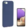 iLike Samsung Galaxy A32 (A326) 5G Custodia in silicone morbido blu