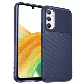 iLike Custodia Silicone Armor per Samsung Galaxy A34 5G blu