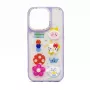 iLike Samsung Galaxy A34 Epoxy Cartoon cover viola