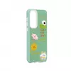 iLike Samsung Galaxy A35 Epoxy Cartoon Cover verde chiaro