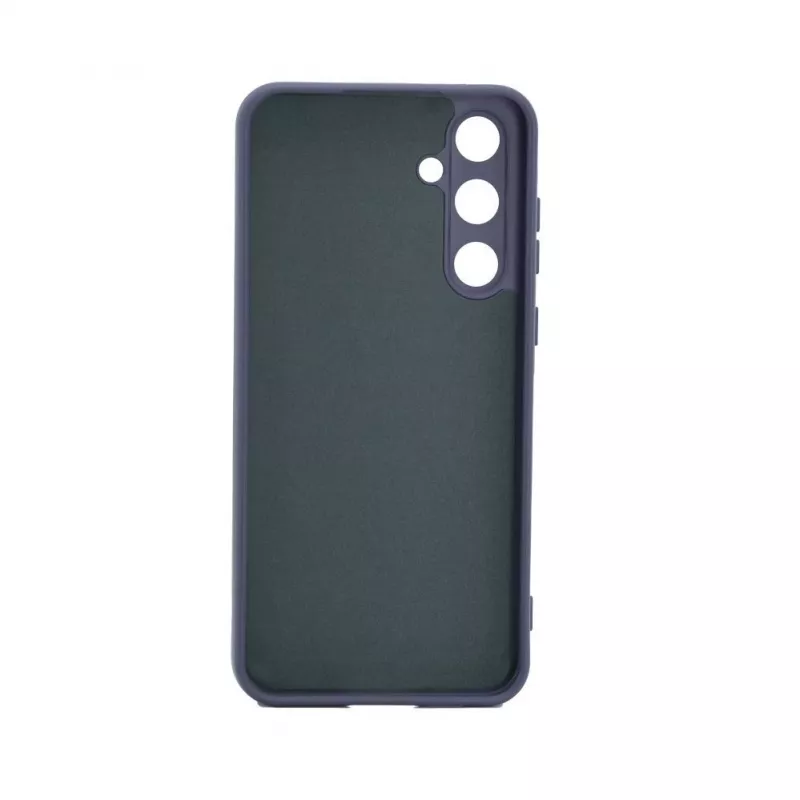 iLike Samsung Galaxy A35 Custodia in Silicone Nano Midnight Blue