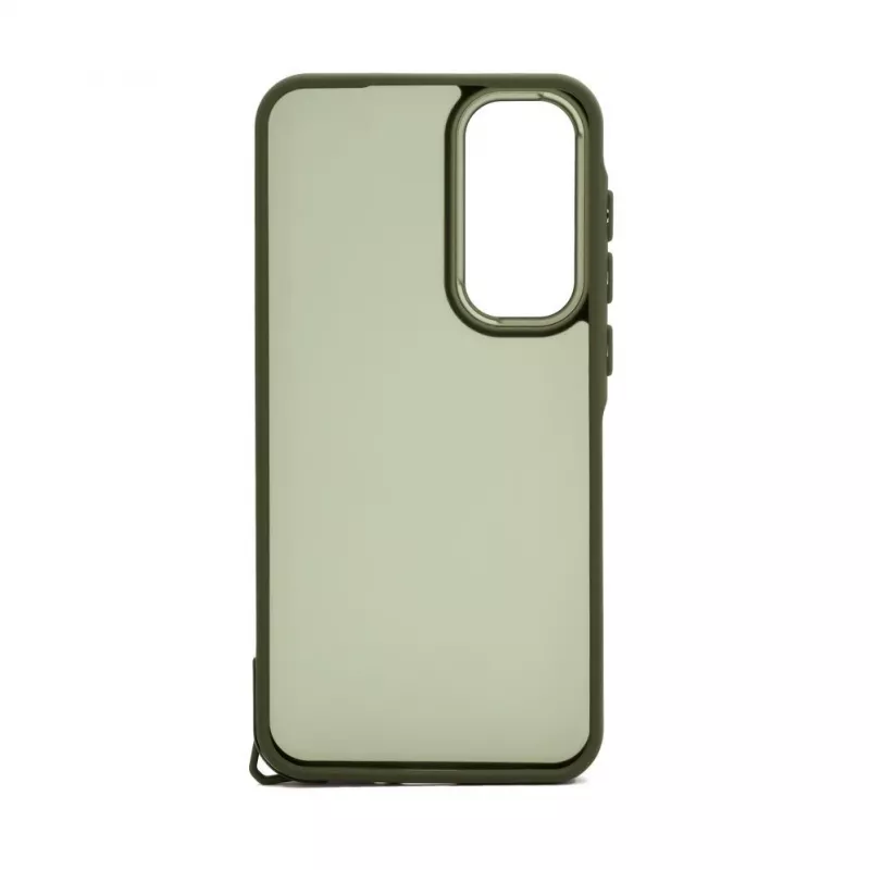 iLike Samsung Galaxy A35 Custodia ibrida in PC verde