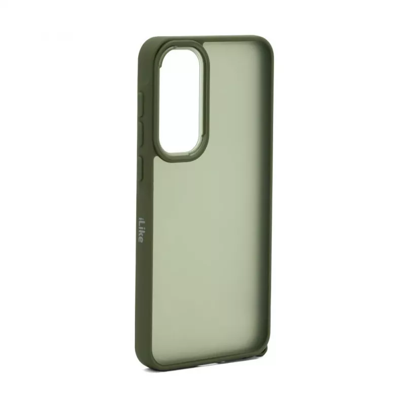 iLike Samsung Galaxy A35 Custodia ibrida in PC verde