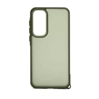 iLike Samsung Galaxy A35 Custodia ibrida in PC verde