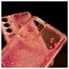 iLike Samsung Galaxy A35 custodia in silicone Water Glitter rosa