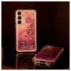 iLike Samsung Galaxy A35 custodia in silicone Water Glitter rosa