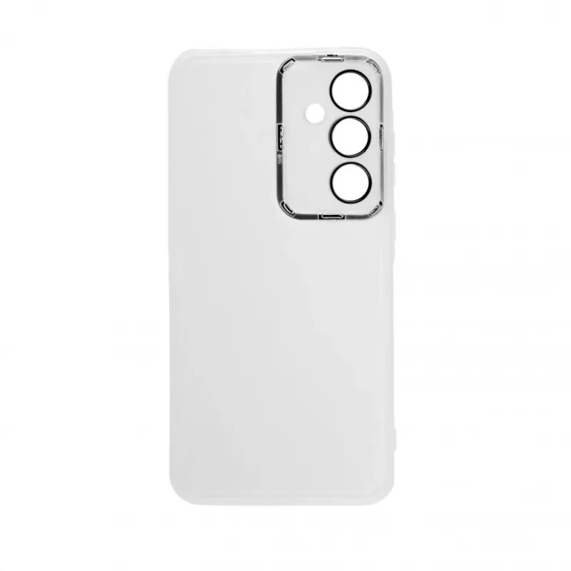 iLike Samsung Galaxy A35 Custodia trasparente con protezione fotocamera chiaro