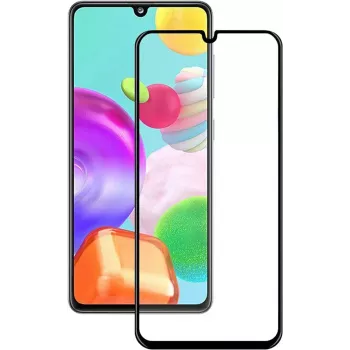 iLike Samsung Galaxy A41 Pellicola Protettiva in Vetro Temperato Full Glue 2.5D Cornice Nera