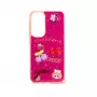 iLike Samsung Galaxy A55 Cover in resina cartoon rosso rosa
