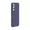iLike Custodia in silicone Nano per Samsung Galaxy A55 blu mezzanotte
