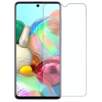 iLike Samsung Galaxy A71 0,33mm Flat Clear Glass Screen Protector