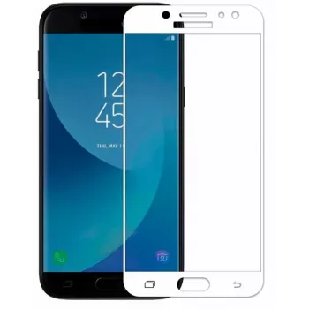 iLike Samsung Galaxy J3 (2017) J330 Pellicola protettiva in vetro temperato 5D Curved Edge bianca