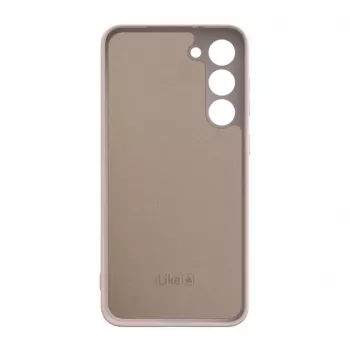 iLike Custodia in silicone Nano per Samsung Galaxy S23 Plus beige