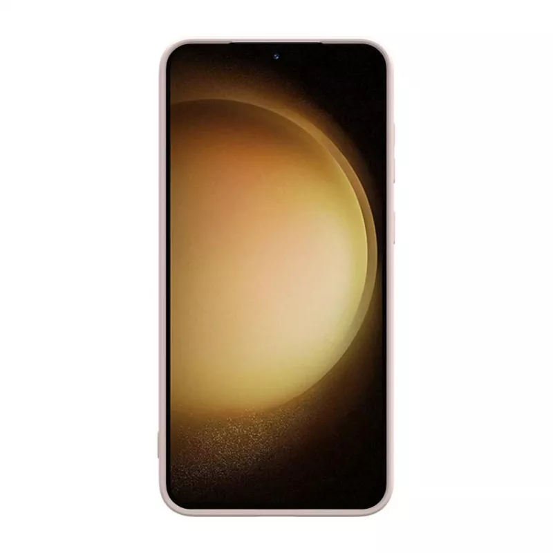 iLike Custodia in silicone Nano per Samsung Galaxy S23 Plus beige