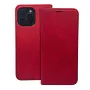 iLike Samsung Galaxy S25 Edge Smart Suede Book Case rosso