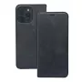 iLike Samsung Galaxy S25 Smart Suede Book Case Nero