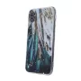 iLike Samsung Custodia Gold Glam per Samsung Galaxy A14 4G / A14 5G Feathers