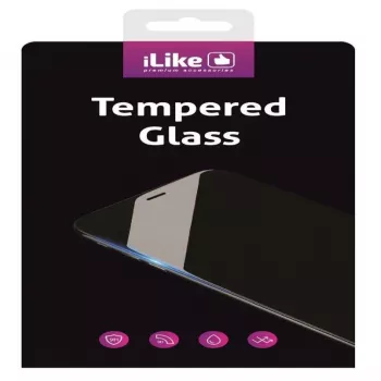 iLike Pellicola protettiva per Xiaomi Redmi Note 9 Pro / Redmi Note 9S, cornice nera, Full Glue