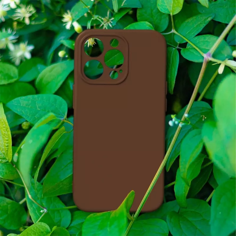 iLike Custodia in silicone per Samsung Galaxy A37 5G, marrone