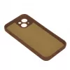 iLike Custodia in silicone per Samsung Galaxy A37 5G, marrone