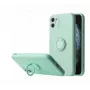 iLike Silicone Ring Back Cover per Xiaomi Redmi 9C / Redmi 10A - menta