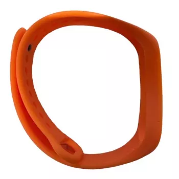 iLike Cinturino in silicone per Xiaomi Mi Band 5 / 6 / 7 (18x250mm) Arancione